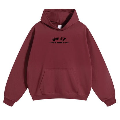 Unisex Anime Graphic Streetwear Vintage Hoodie