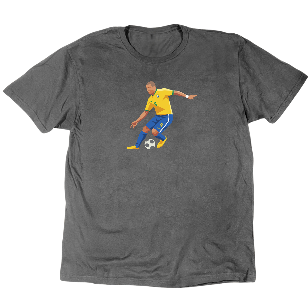 Icons Illustrated Ronaldo Luís Nazário de Lima T-Shirt