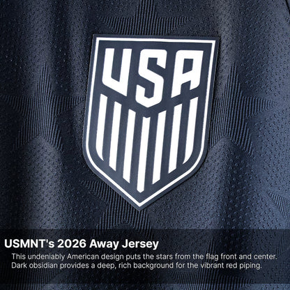 Men's Christian Pulisic Blue USMNT 2026 Away Match Jersey
