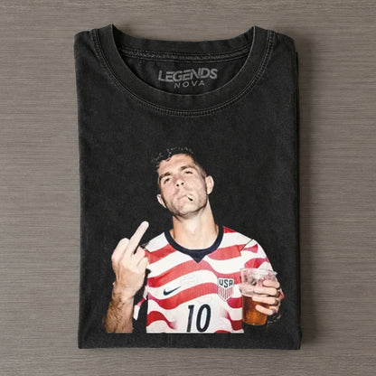 Christian Pulisic American Soccer Style Tee