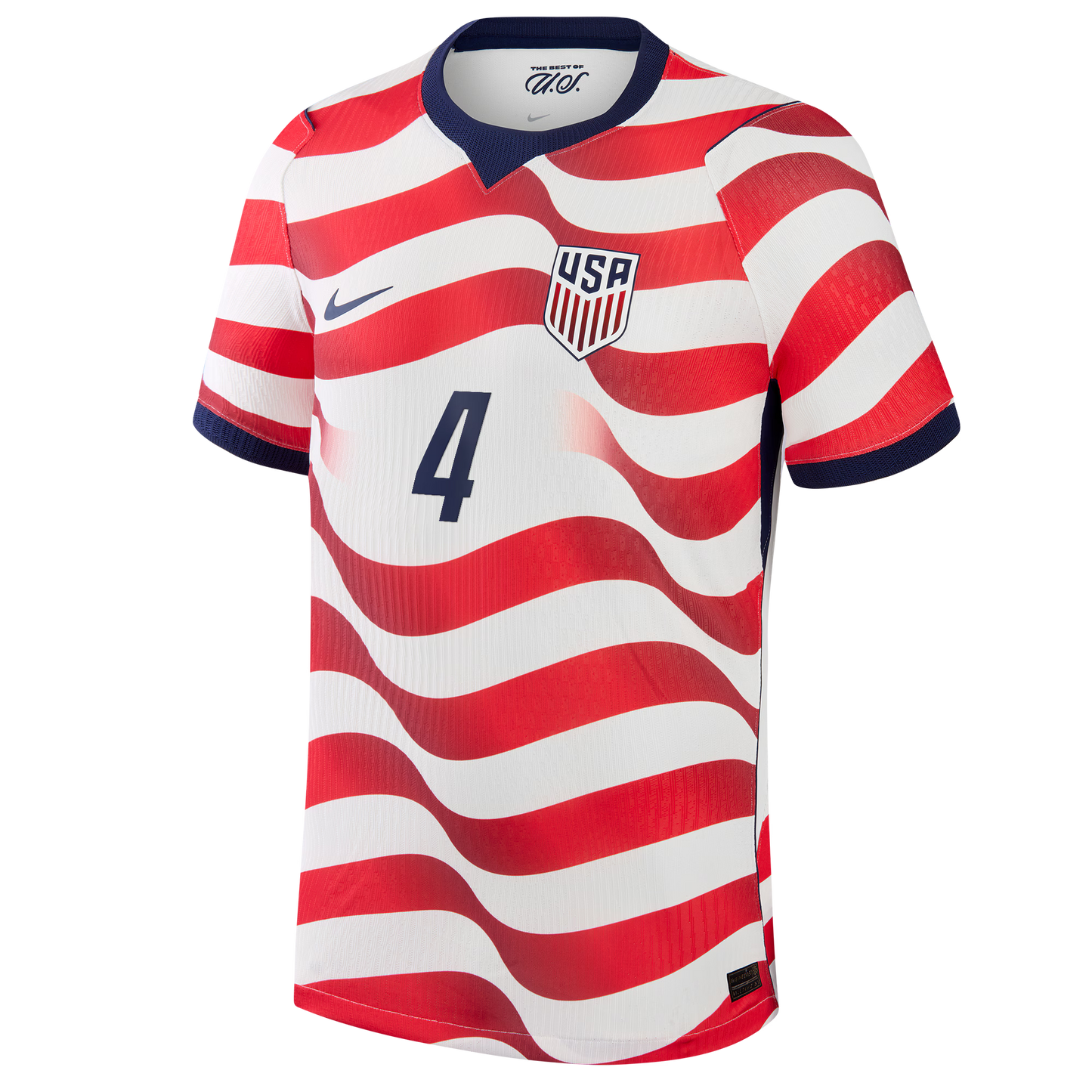 Tyler Adams USMNT 2026 Home Match Jersey - White