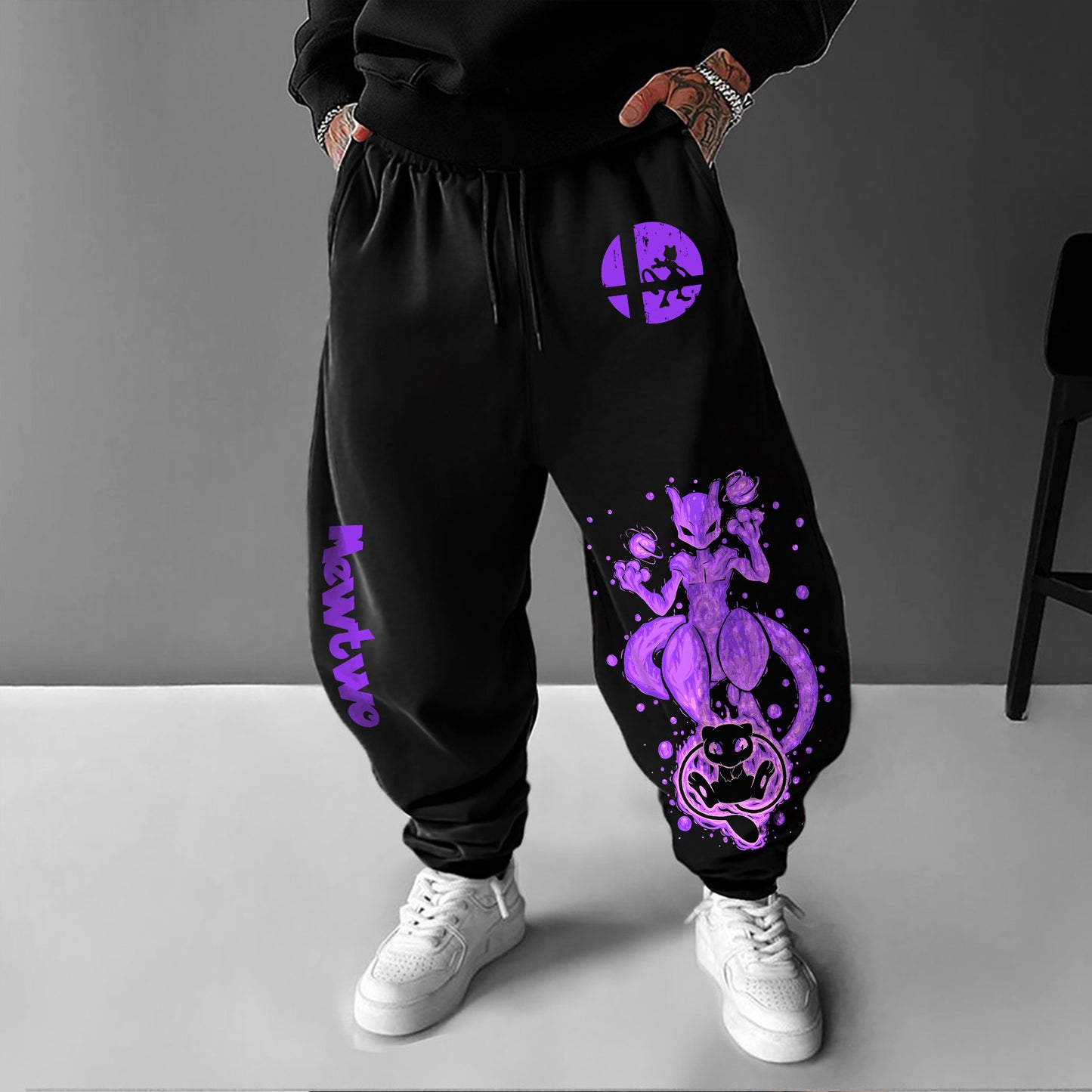 Pokémon Unisex Casual Anime Streetwear Pants