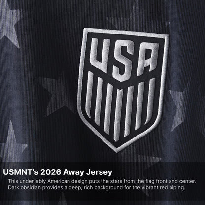 Tyler Adams USMNT Youth 2026 Away Stadium Replica Jersey - Blue