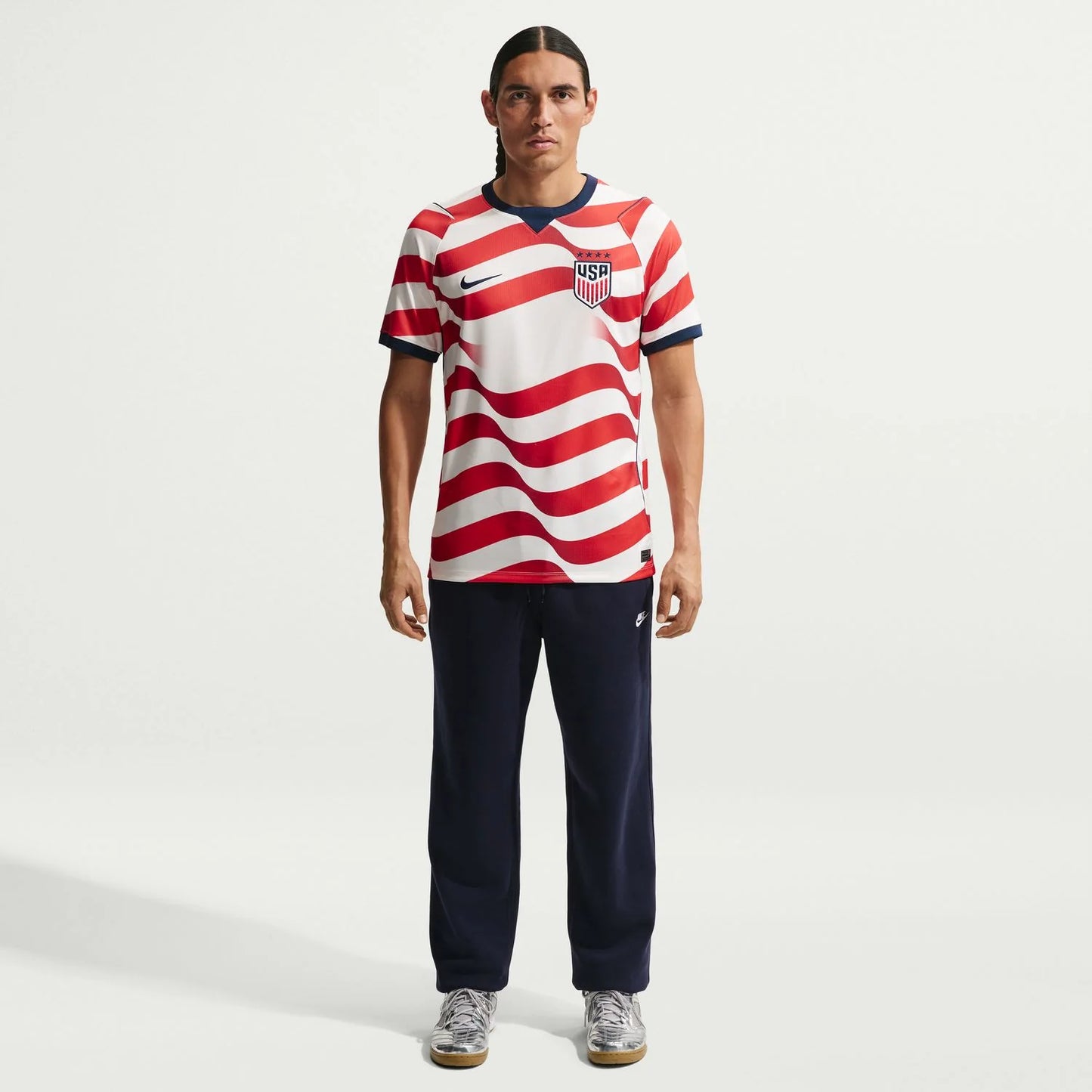 Men's USWNT 2026 Home Open Stadium Jersey - Stripes