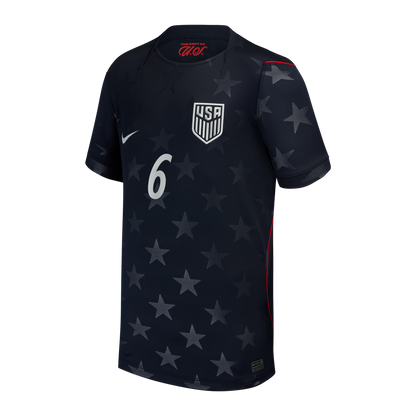 Diego Luna USMNT Youth 2026/27 Away Stadium Replica Jersey - Blue