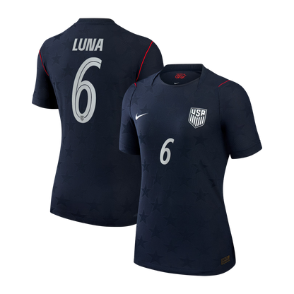 Diego Luna USMNT Women's 2026/27 Away Match Jersey - Blue