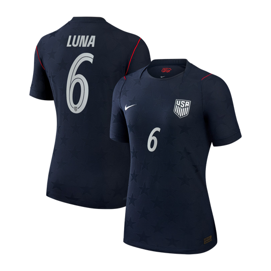 Diego Luna USMNT Women's 2026/27 Away Match Jersey - Blue