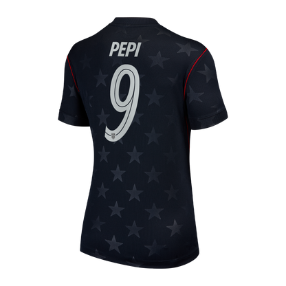 Ricardo Pepi USMNT Women's 2026/27 Away Stadium Replica Jersey - Blue