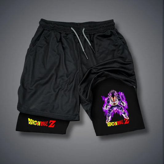 Casual   Anime Print Shorts