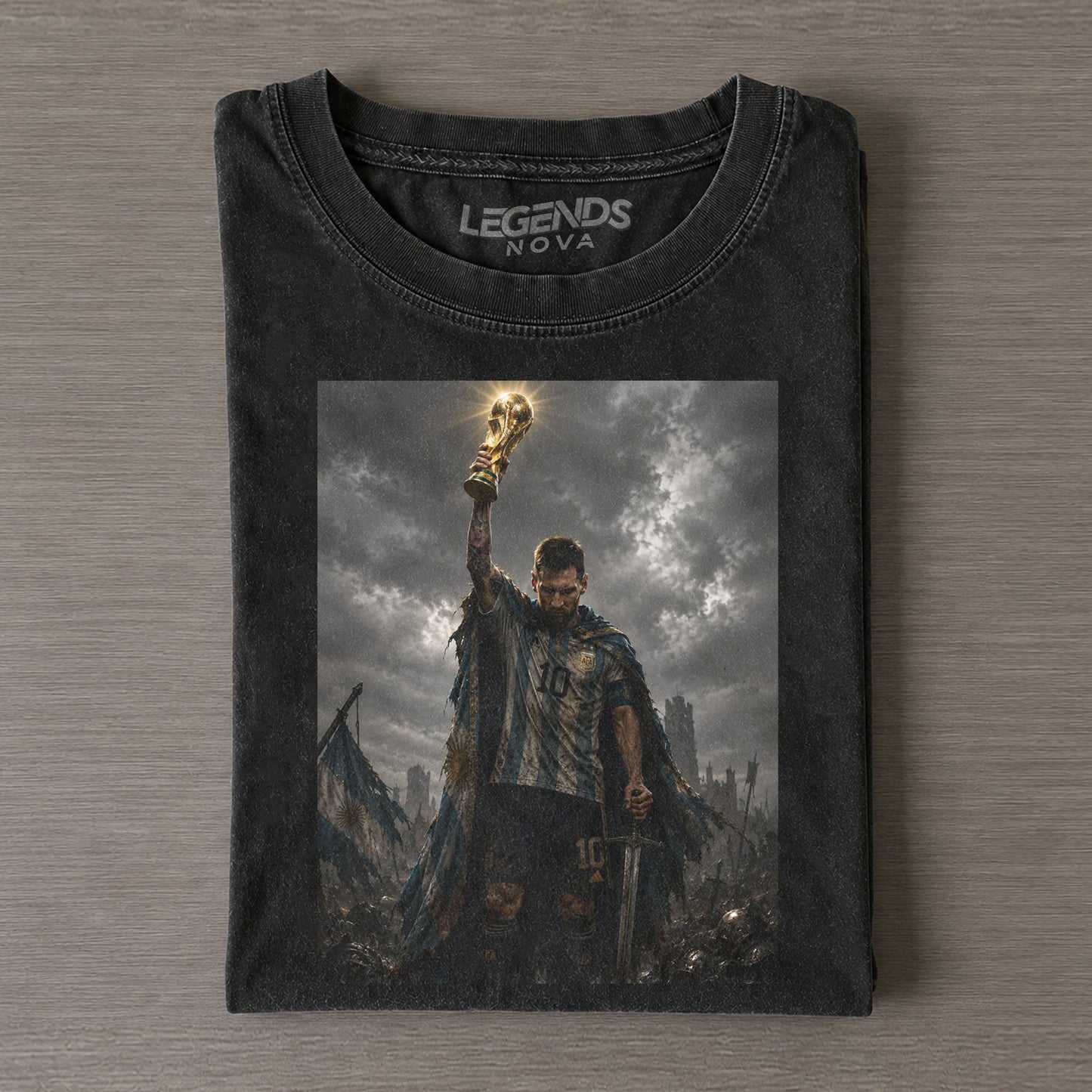 Lionel Messi GOAT T-Shirt