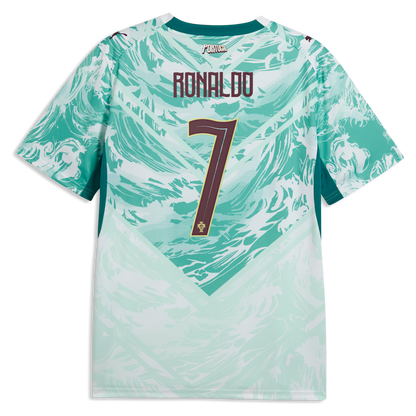 Cristiano Ronaldo Portugal National Team 2026 Away Replica Jersey - White
