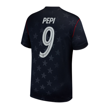Ricardo Pepi USMNT 2026/27 Away Stadium Replica Jersey - Blue