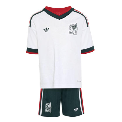 Mexico National Team Toddler 2026 Away Replica Kit Set - White