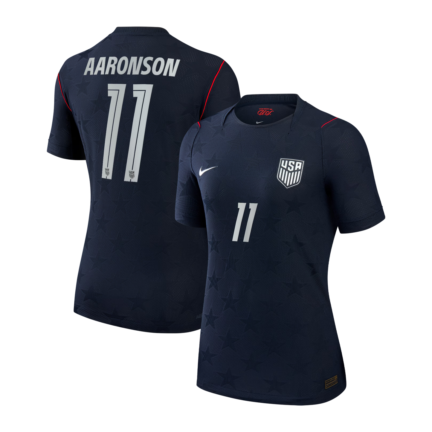 Brenden Aaronson USMNT Women's 2026/27 Away Match Jersey - Blue