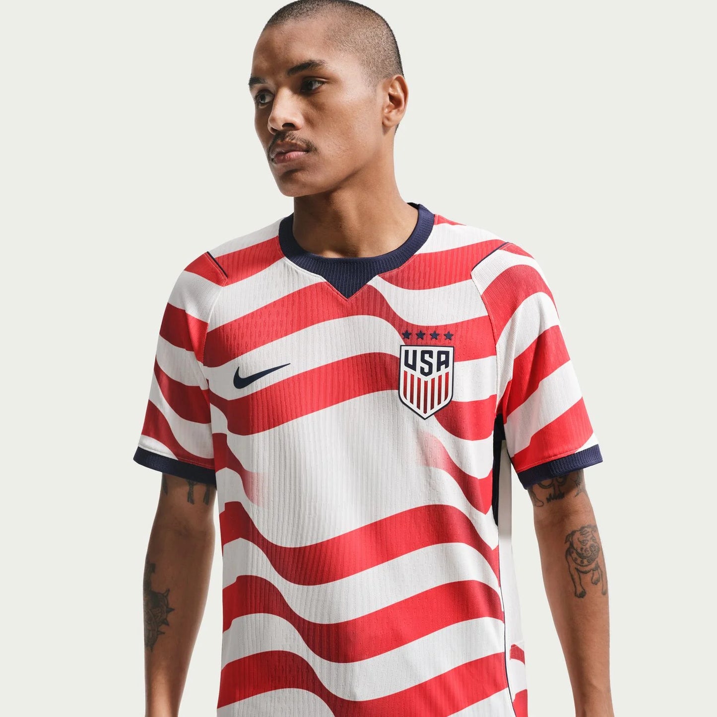 Men's USWNT 2026 Home Open Match Jersey - Stripes