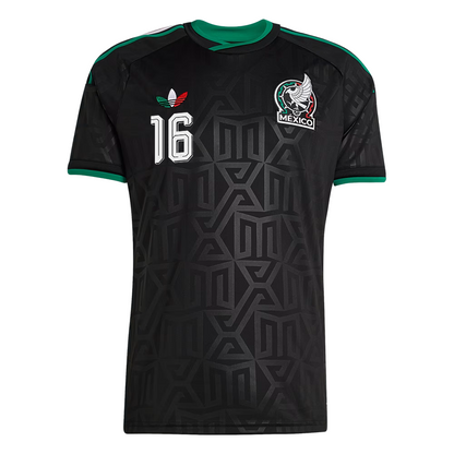 Julián Quiñones Mexico National Team 2026 Third On-Field Jersey - Black