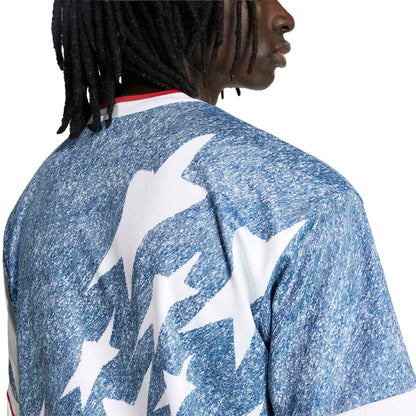 USA 1994 Denim Graphic Fashion Jersey - Blue