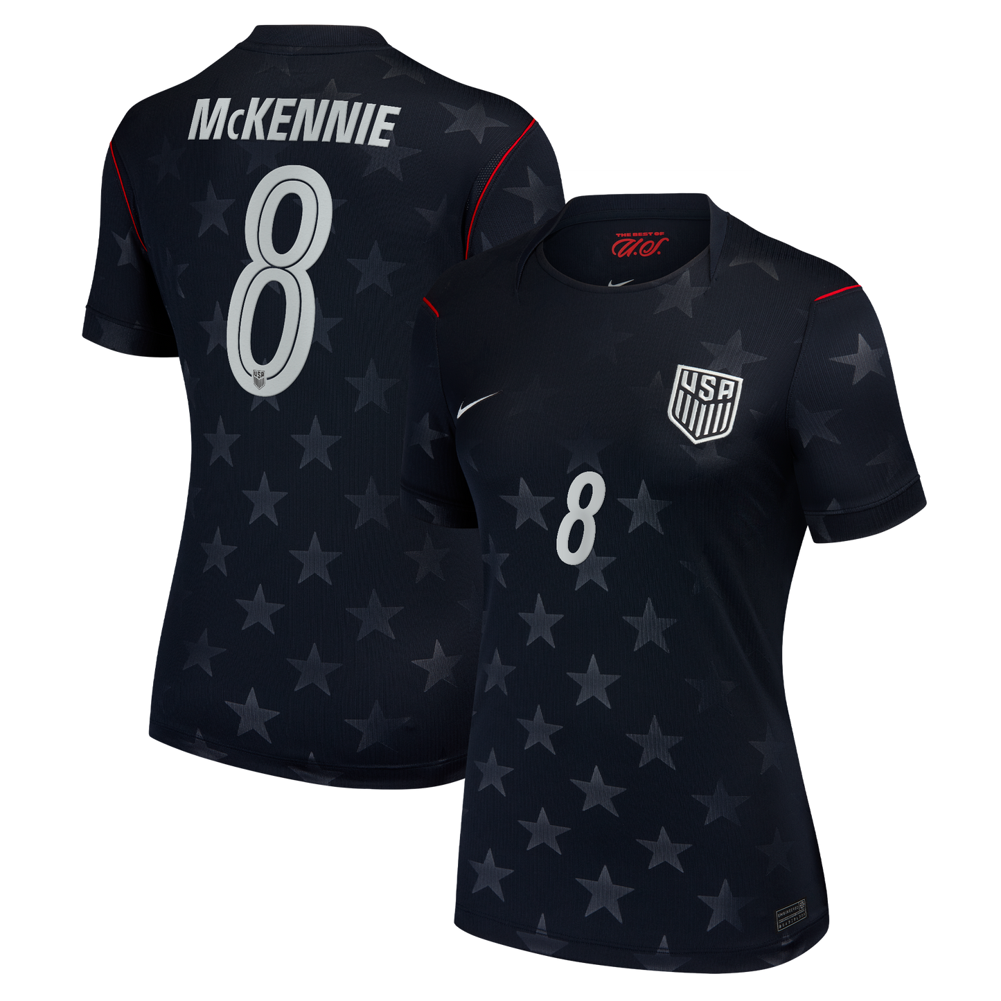 Weston McKennie USMNT Women's 2026 Away Stadium Replica Jersey - Blue