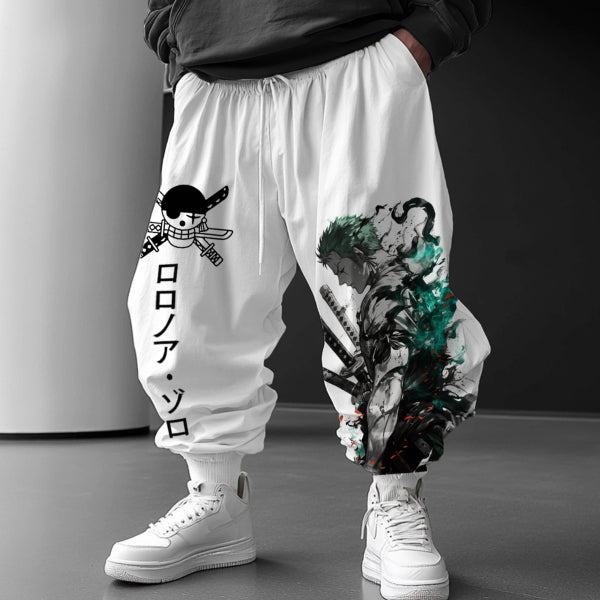 Unisex Straw Hat Pirate Anime Harem Pants