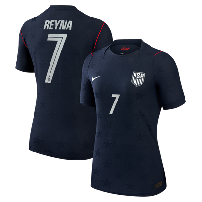 Giovanni Reyna USMNT Women's 2026 Away Match Jersey - Blue