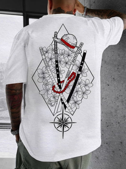 Unisex Anime Inspired Vintage T-Shirt