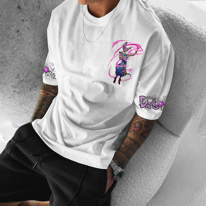 Unisex Anime Inspired Graphic Streetwear  T-shirt