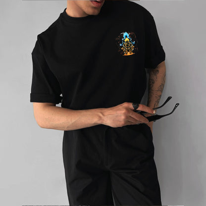 Unisex Anime Inspired Graphic Streetwear  T-shirt
