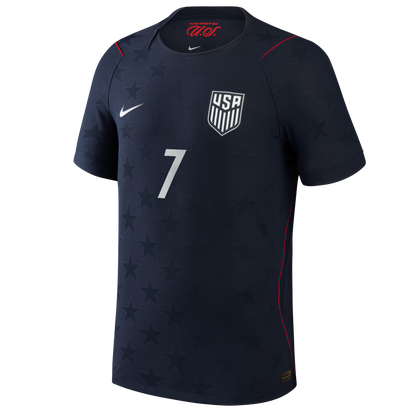 Giovanni Reyna USMNT 2026 Away Match Jersey - Blue