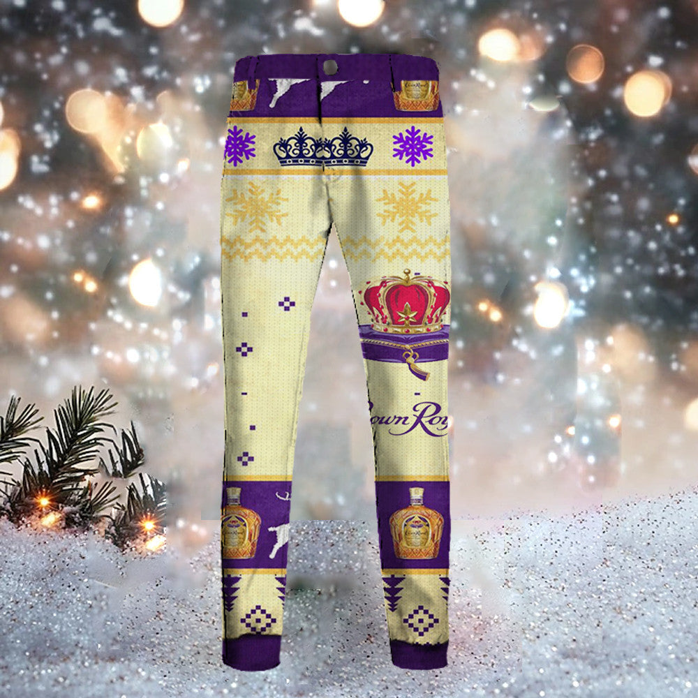 Topprinttees®Men Christmas Jacket & Pants Suit d347
