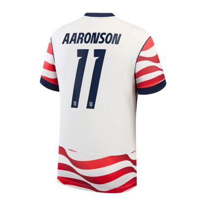 Brenden Aaronson USMNT 2026 Home Stadium Replica Jersey - White