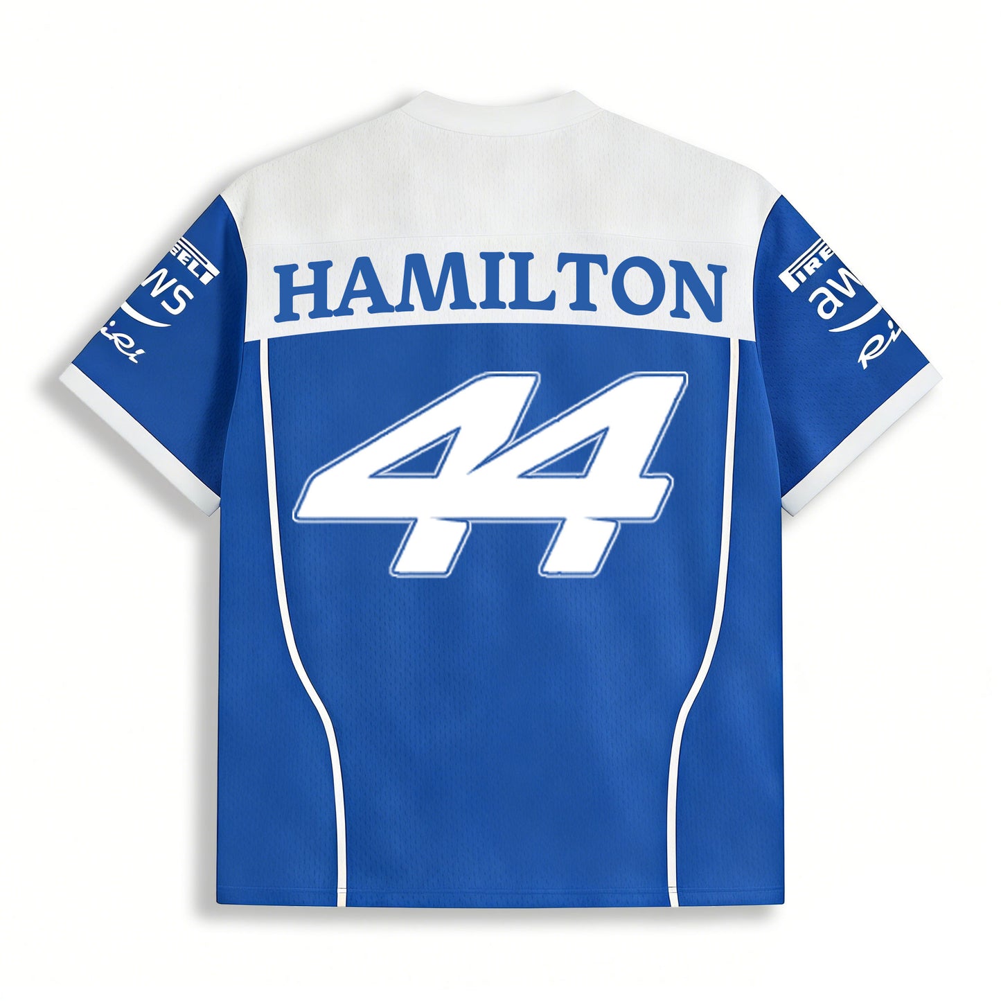 Lewis Hamilton 44 Ferrari F1 Monza Limited Edition Blue Mesh Jersey