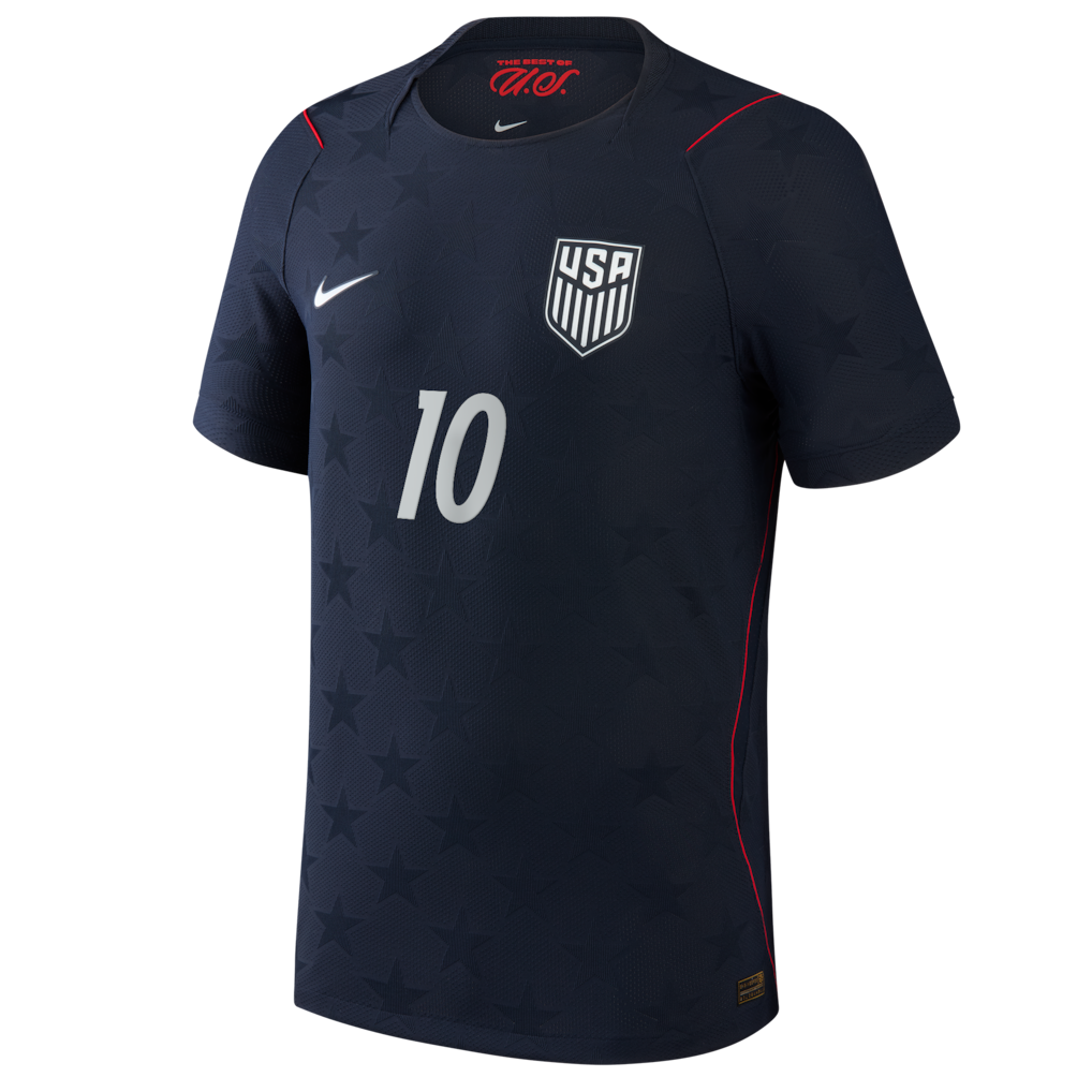 Men's Christian Pulisic Blue USMNT 2026 Away Match Jersey