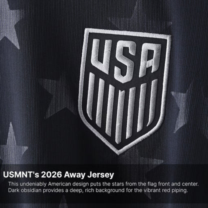 Men's Christian Pulisic Blue USMNT 2026 Away Stadium Replica Jersey