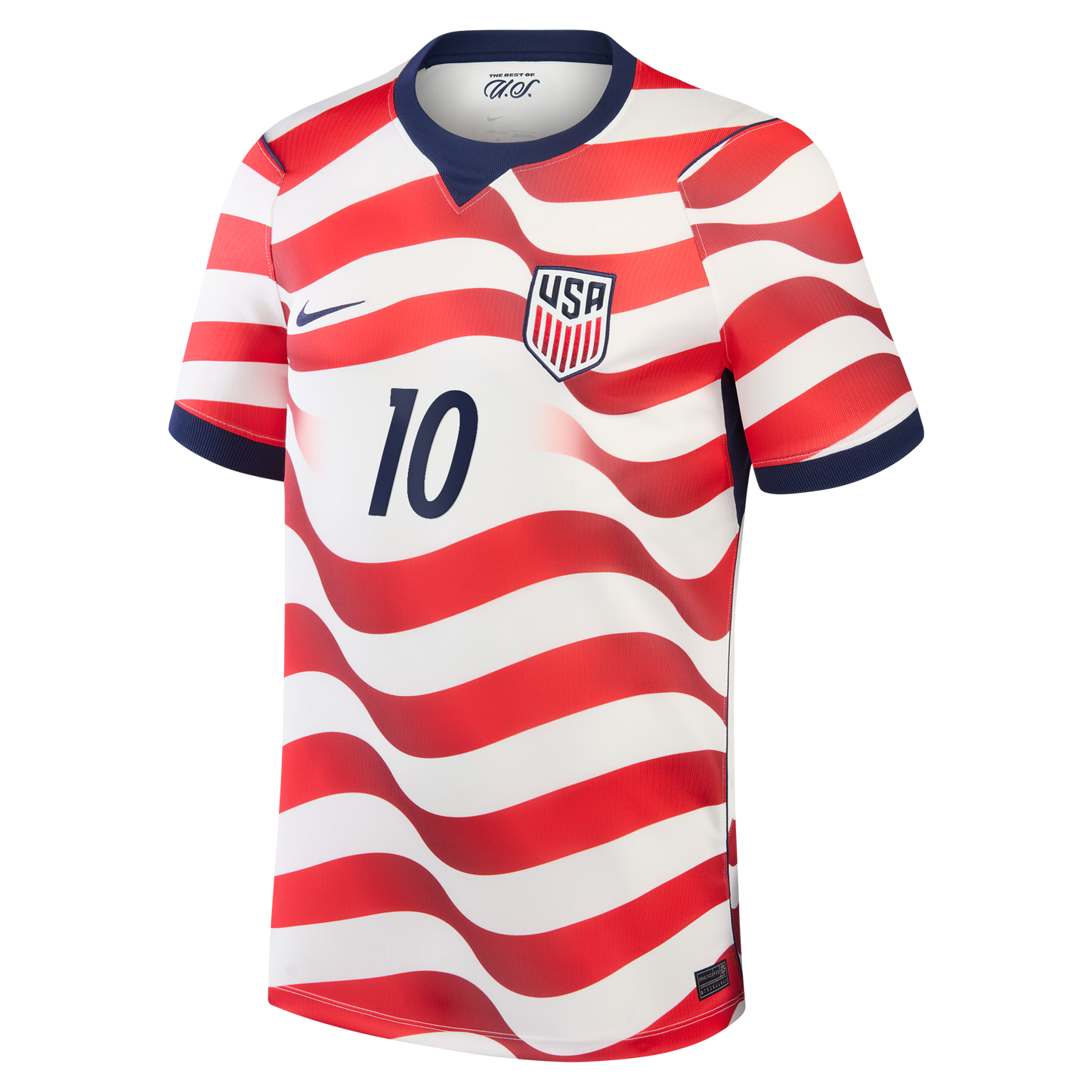 Christian Pulisic USMNT 2026 Home Stadium Replica Jersey - White