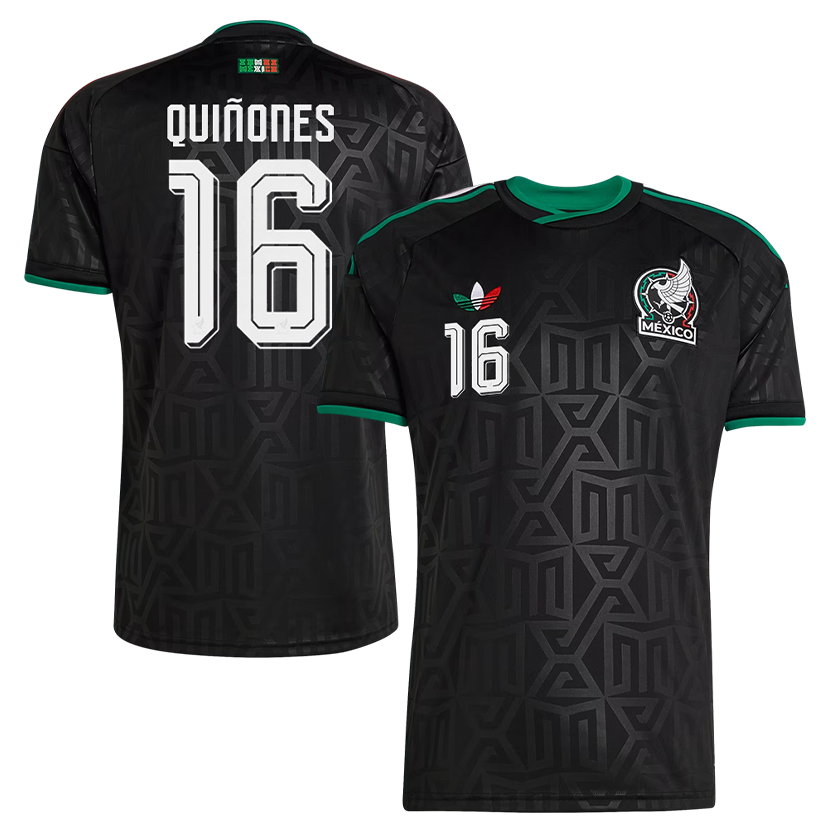 Julián Quiñones Mexico National Team 2026 Third On-Field Jersey - Black