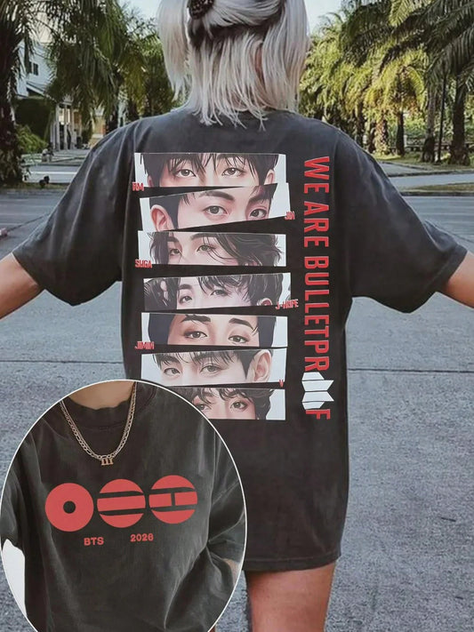 BTS We Are Bulletproof Tour 2026 T-shirt