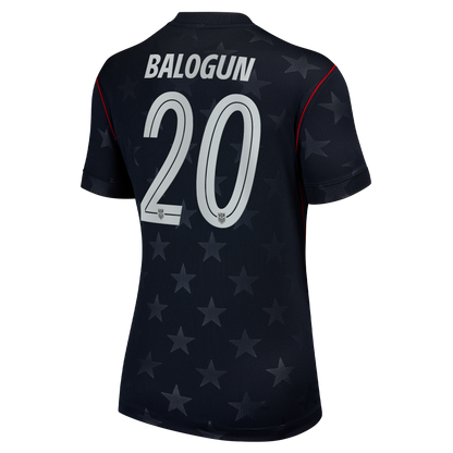 Folarin Balogun USMNT Women's 2026 Away Stadium Replica Jersey - Blue