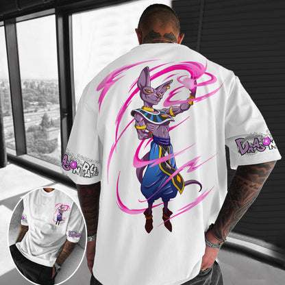 Unisex Anime Inspired Graphic Streetwear  T-shirt