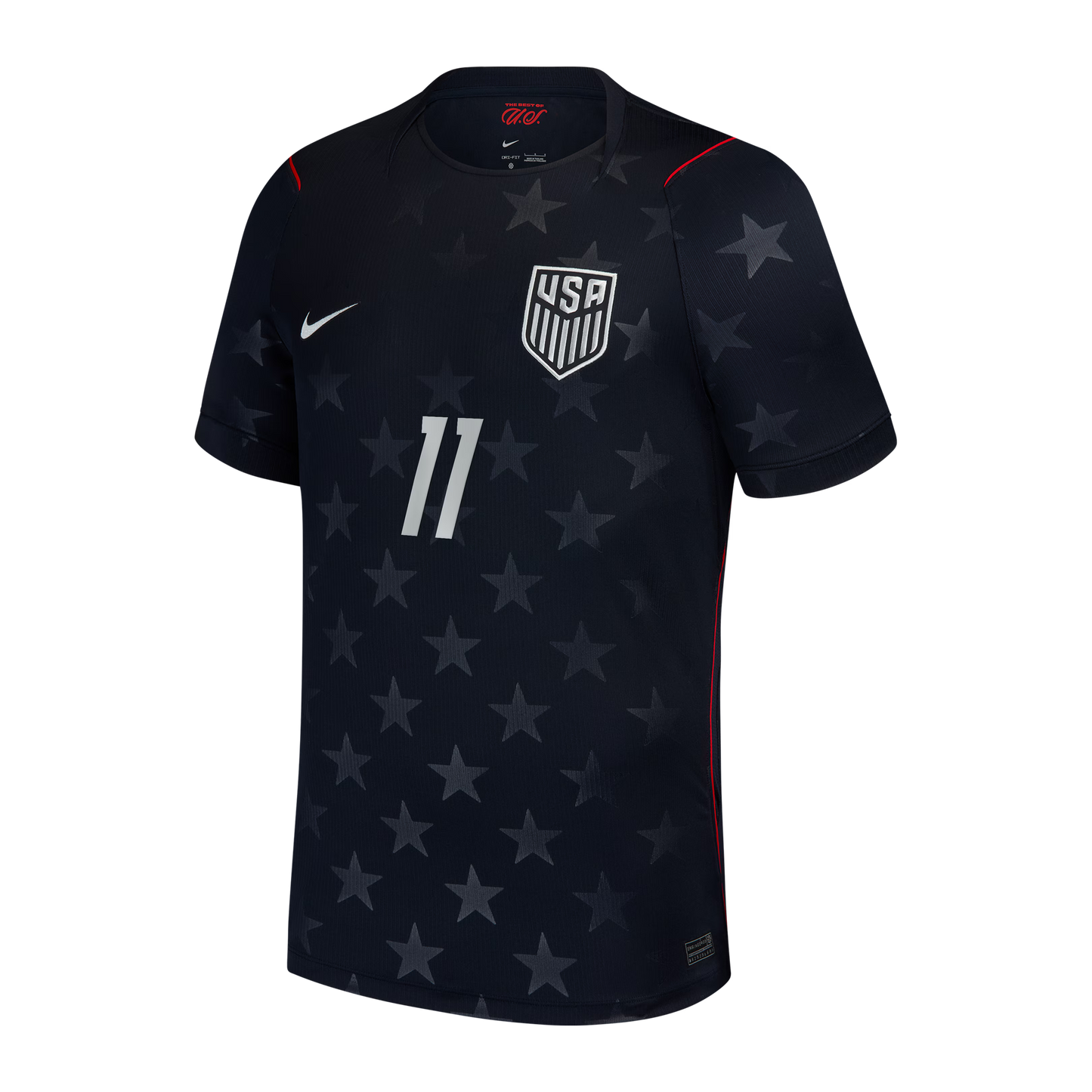 Brenden Aaronson USMNT 2026/27 Away Stadium Replica Jersey - Blue