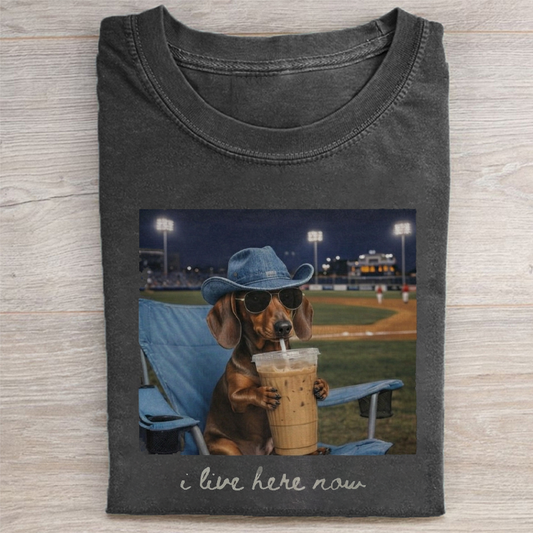 Funny Dachshund Baseball T-shirt