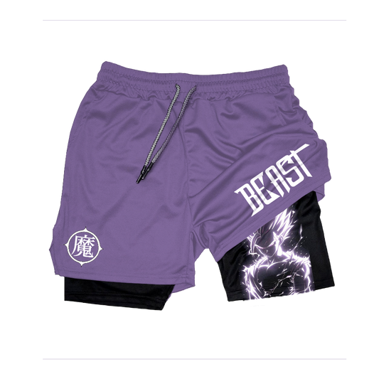 Anime Gym Performance Shorts