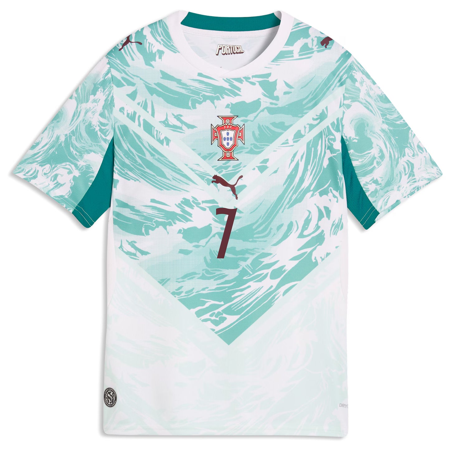 Cristiano Ronaldo Portugal National Team Youth 2026 Away Replica Jersey - White