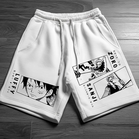 New And Trendy Anime Pattern Shorts For Spring And Summer