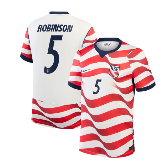 Antonee Robinson USMNT 2026 Home Stadium Replica Jersey - White