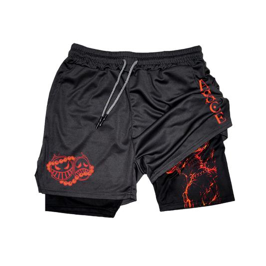 Ace Anime Gym Performance Shorts