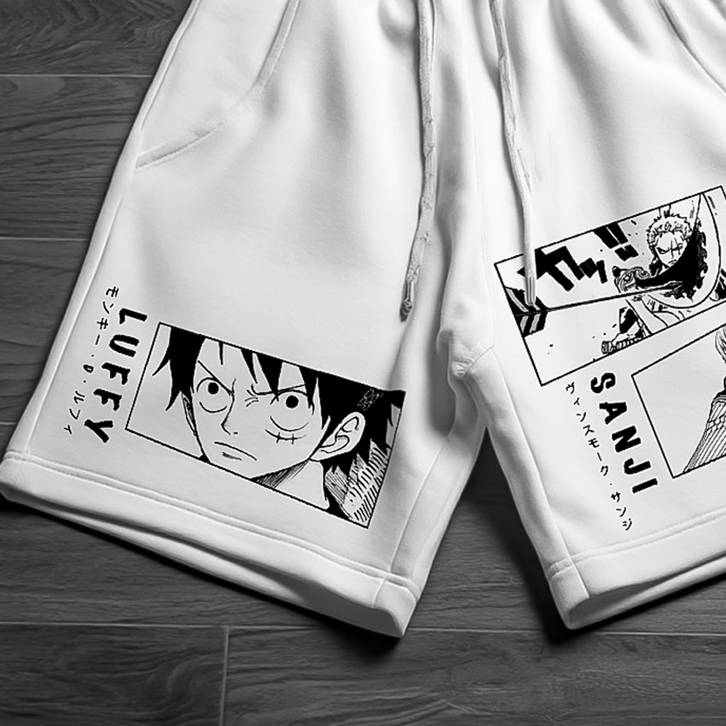 New And Trendy Anime Pattern Shorts For Spring And Summer