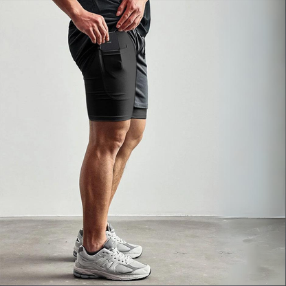 Sports Fitness   Anime Print Shorts