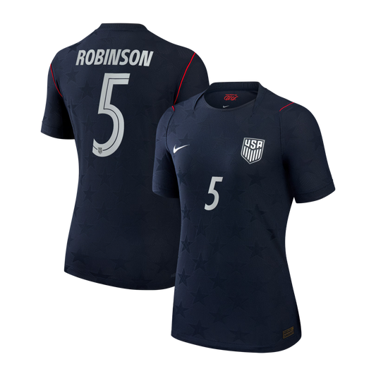Antonee Robinson USMNT Women's 2026/27 Away Match Jersey - Blue