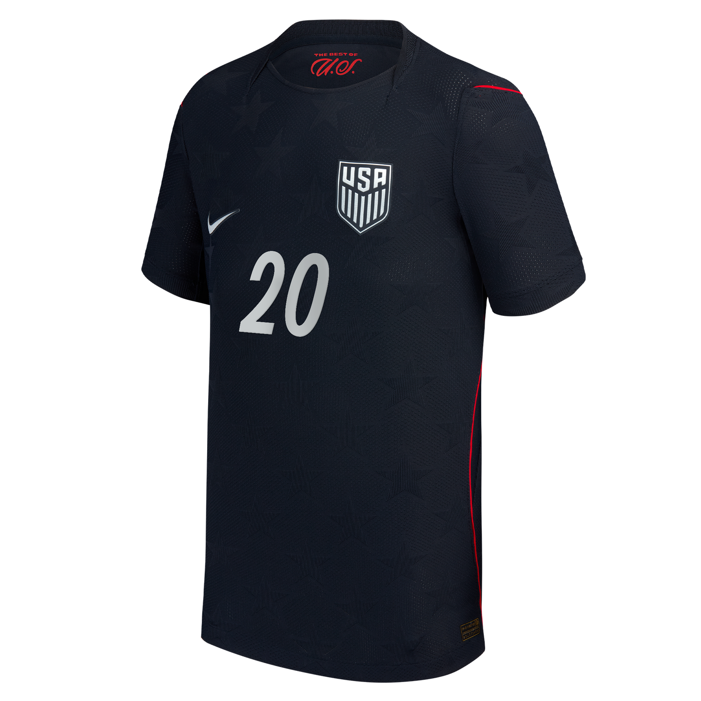 Folarin Balogun USMNT Youth 2026 Away Match Jersey - Blue