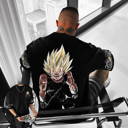 Unisex Anime Inspired Graphic Streetwear  T-shirt